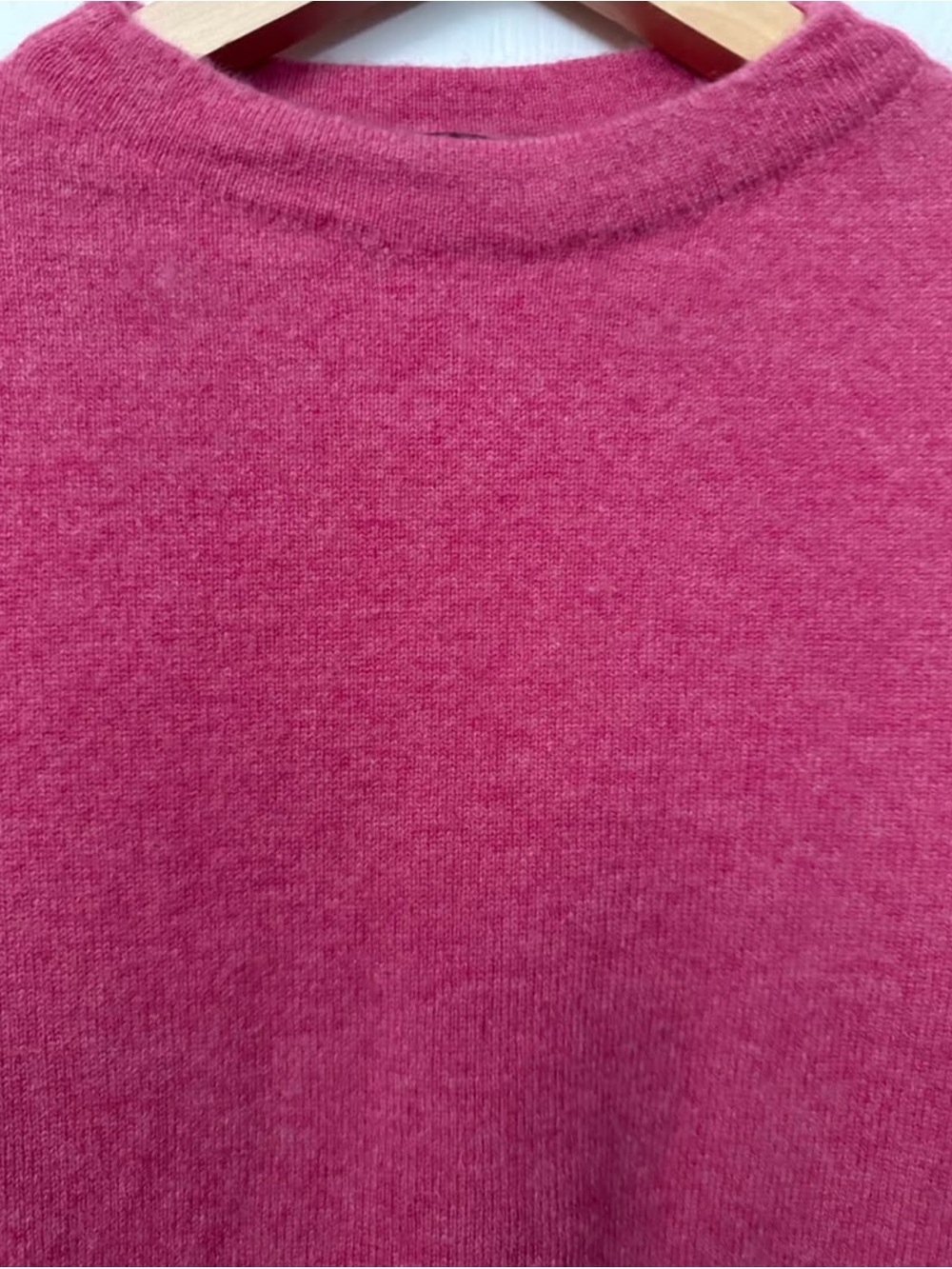 100% Cashmere Classic ‘Audrey’ Pink Sweater EUC - Picture 4 of 6